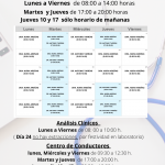 Horario de Octubre